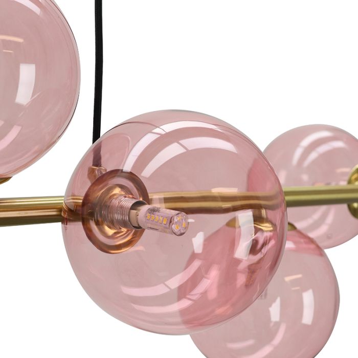 Design pendant light pink, Remo