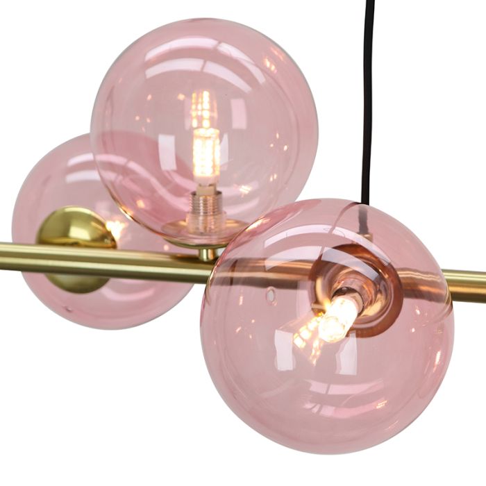 Design pendant light pink, Remo
