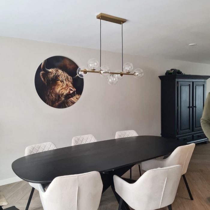 Design pendant light transparent, Remo