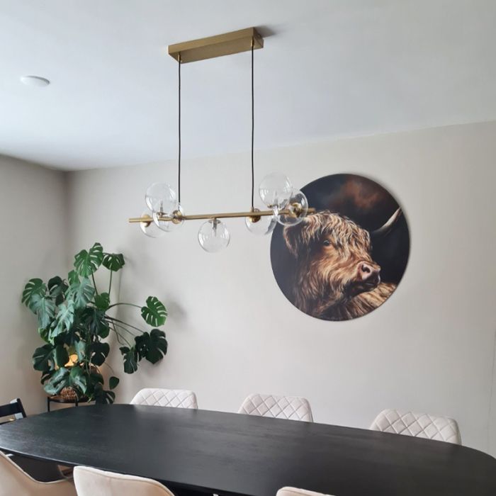 Design pendant light transparent, Remo