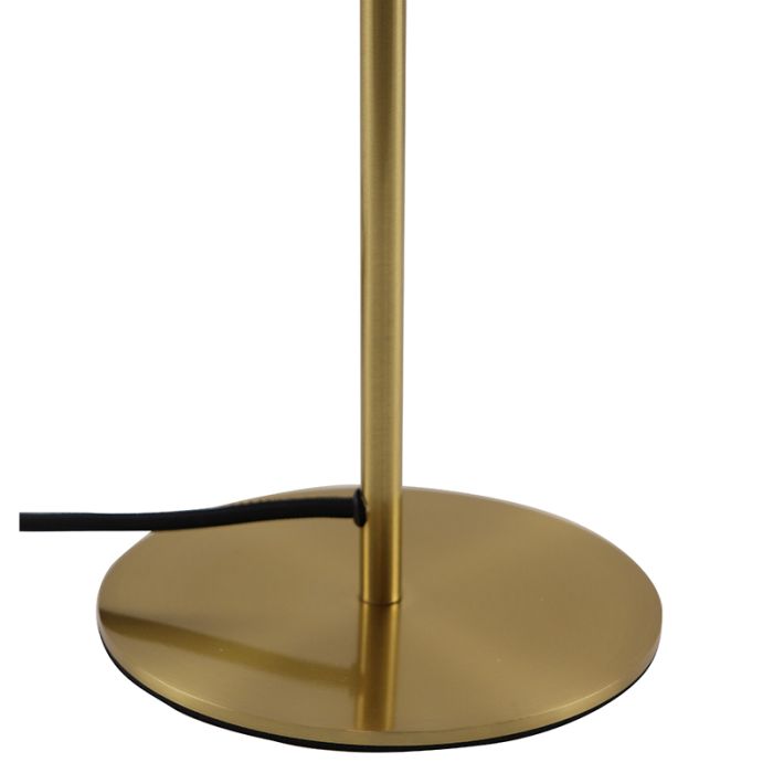Retro table lamp transparent, Johnson, with switch