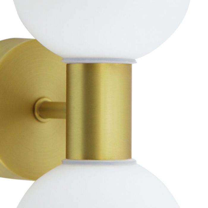 Modern bathroom wall light gold, Amer, IP44