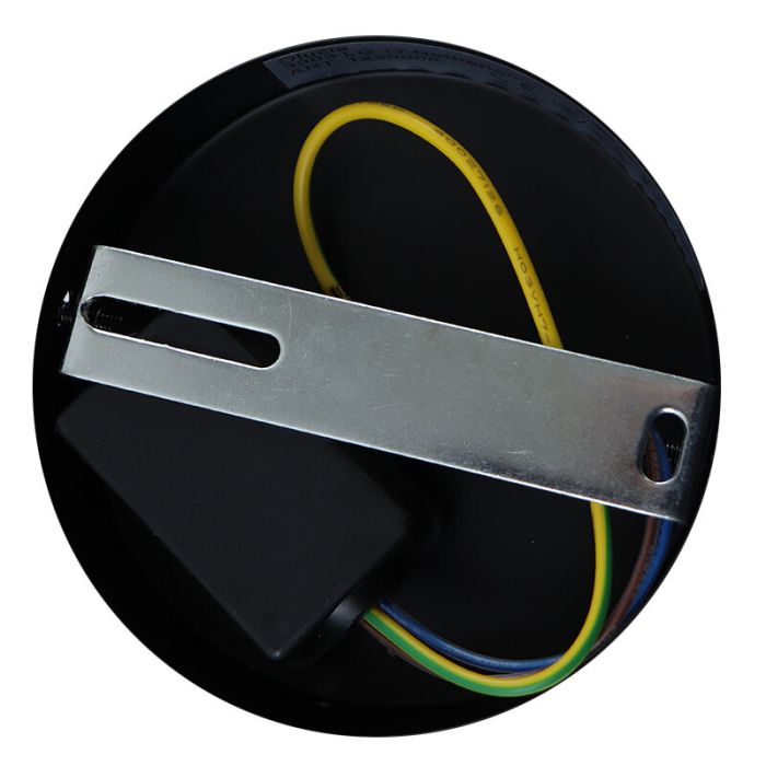 Modern bathroom ceiling light black, Amer, IP44