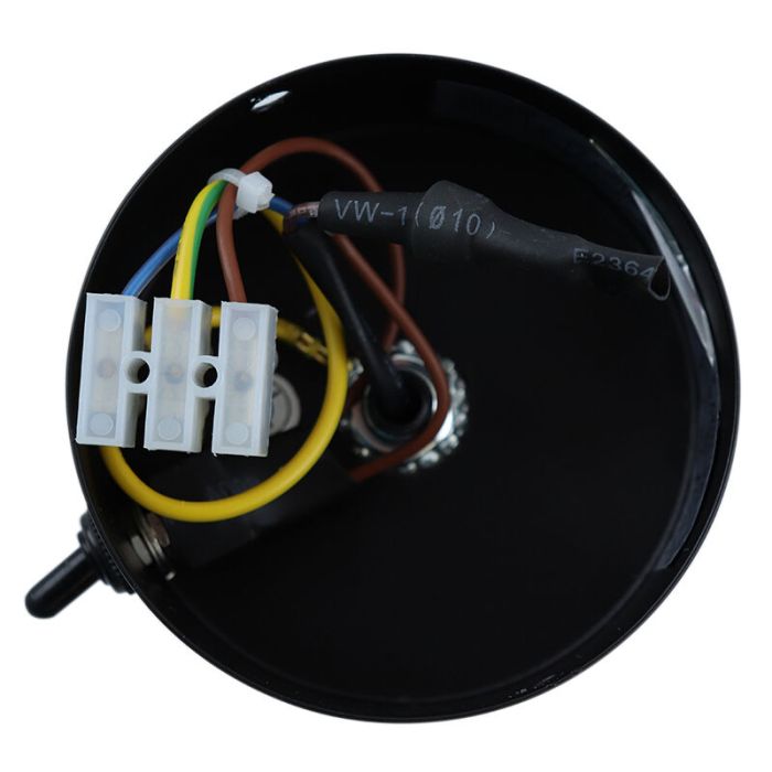 Modern bathroom wall light black, Amer, IP44