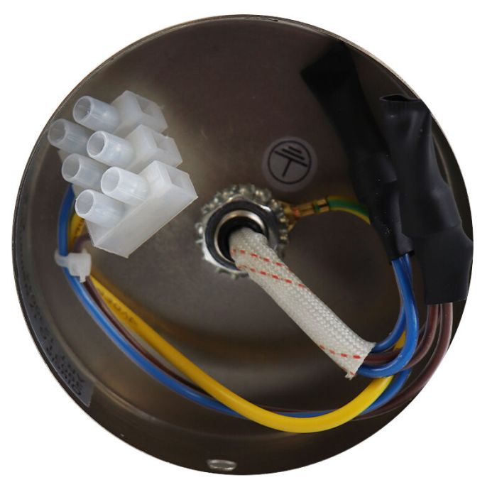 Modern bathroom wall light nickel, Callum, IP44
