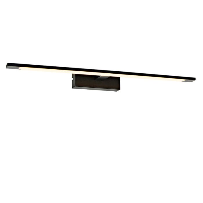 Modern mirror lighting black, Steffy, 8W, 3000K LED, IP44
