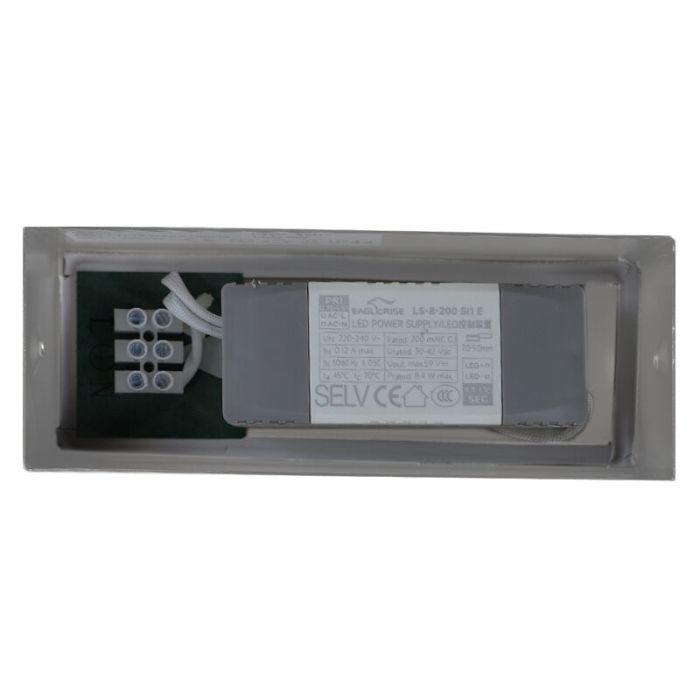 Modern mirror lighting white, Steffy, 8W, 3000K LED, IP44