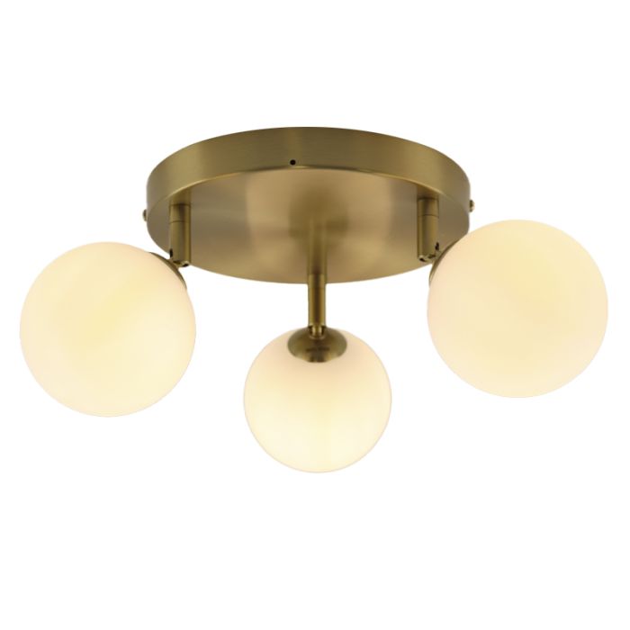 Modern bathroom ceiling light white, Amer, IP44