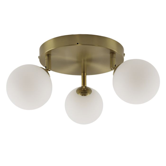Modern bathroom ceiling light white, Amer, IP44