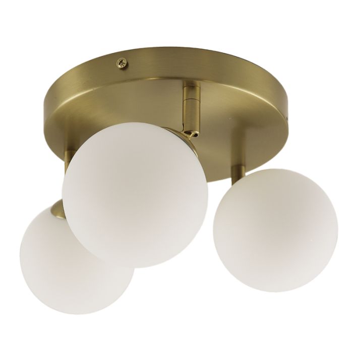 Modern bathroom ceiling light white, Amer, IP44