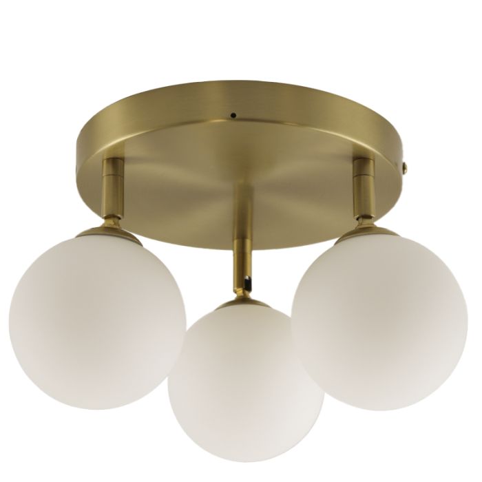 Modern bathroom ceiling light white, Amer, IP44