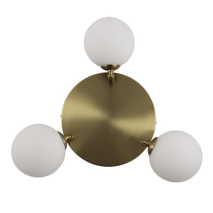 Modern bathroom ceiling light white, Amer, IP44