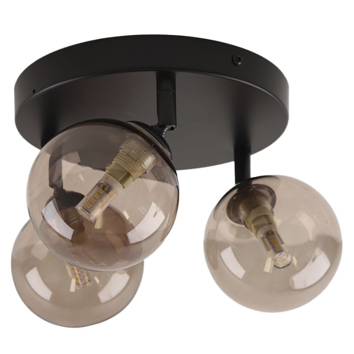 Modern bathroom ceiling light amber, Amer, IP44