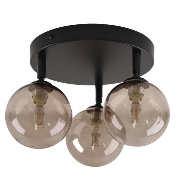 Modern bathroom ceiling light amber, Amer, IP44