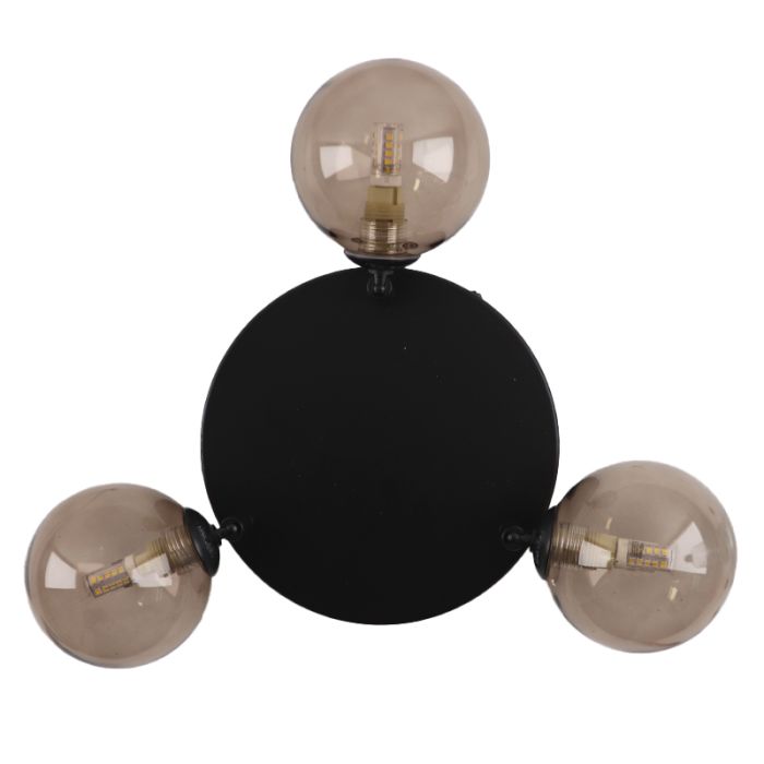 Modern bathroom ceiling light amber, Amer, IP44