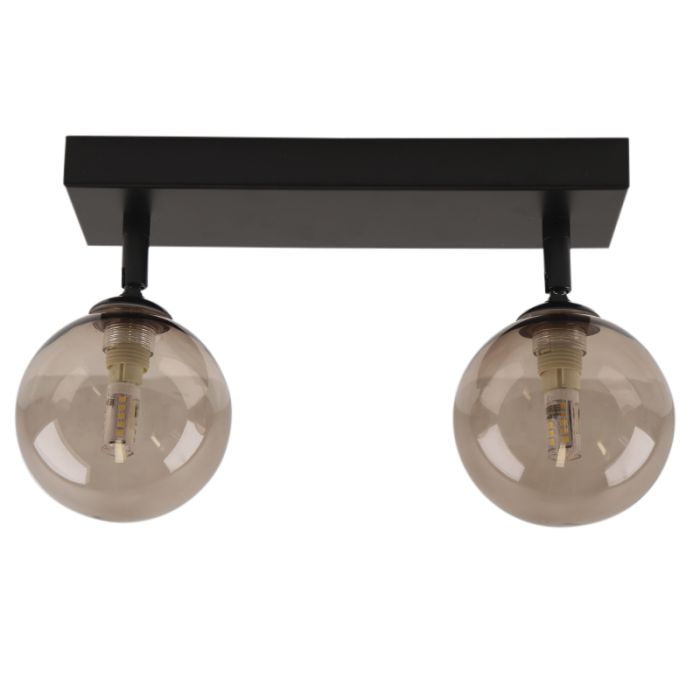 Modern bathroom ceiling light amber, Amer, IP44