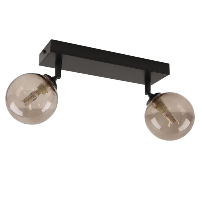 Modern bathroom ceiling light amber, Amer, IP44