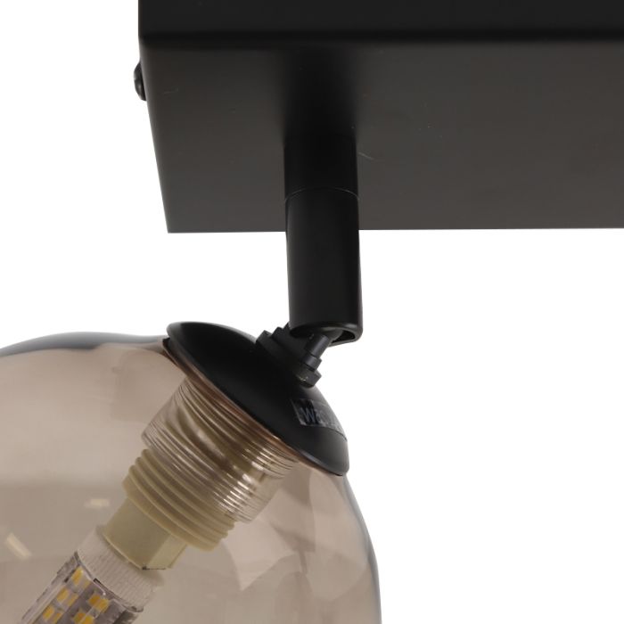 Modern bathroom ceiling light amber, Amer, IP44