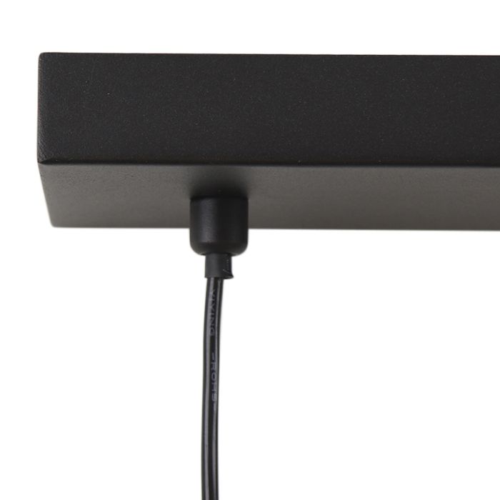 Modern dining table hanging lamp black, Carlos