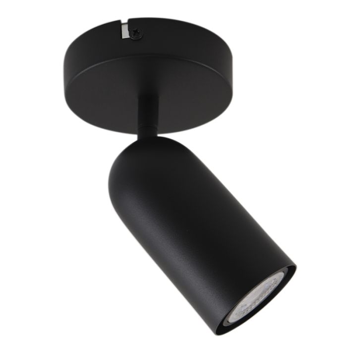 Modern ceiling spotlight black, Jacey