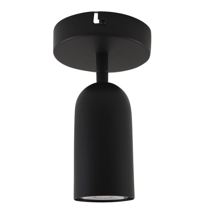 Modern ceiling spotlight black, Jacey