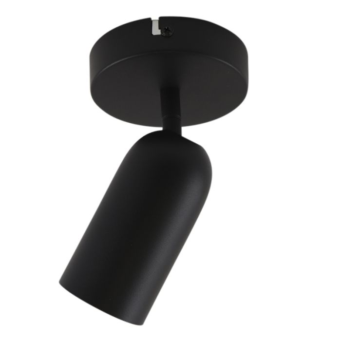 Modern ceiling spotlight black, Jacey
