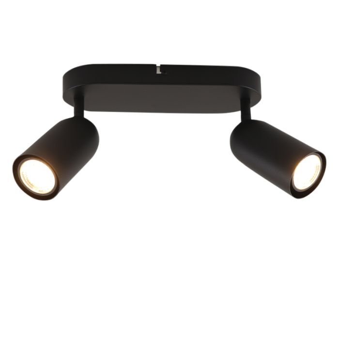 Modern ceiling spotlight black, Jacey