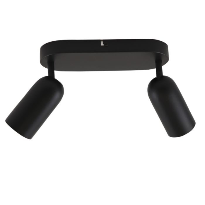Modern ceiling spotlight black, Jacey