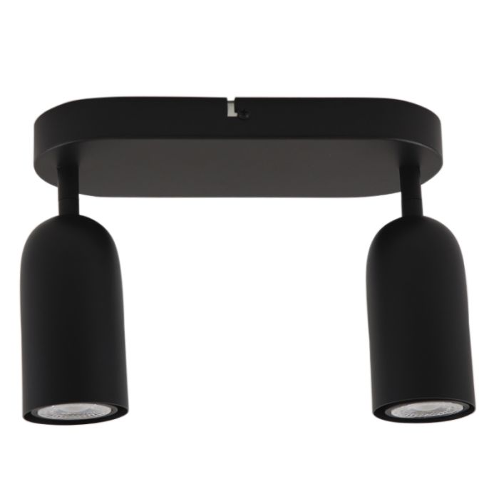 Modern ceiling spotlight black, Jacey