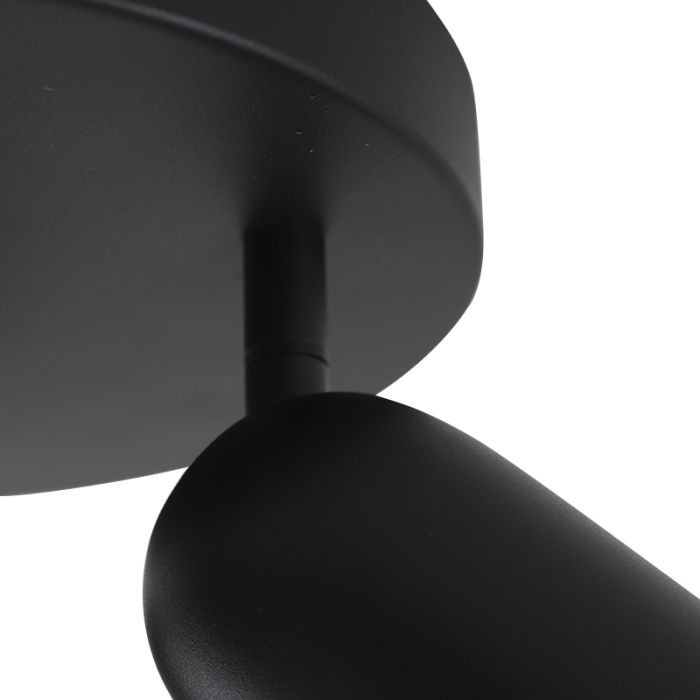 Modern ceiling spotlight black, Jacey