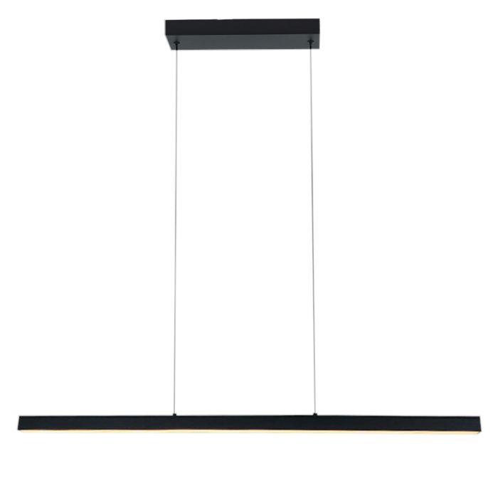 Modern pendant light black, Iwan, 18W, 3000K LED