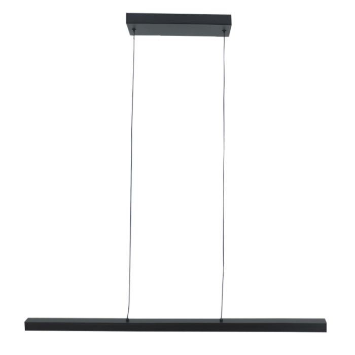 Modern pendant light black, Iwan, 18W, 3000K LED