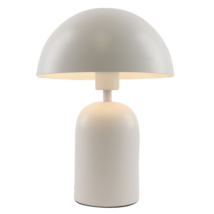Modern table lamp white, Isha, with switch