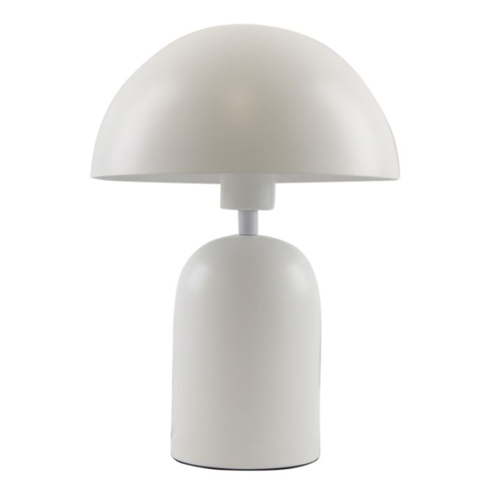 Modern table lamp white, Isha, with switch
