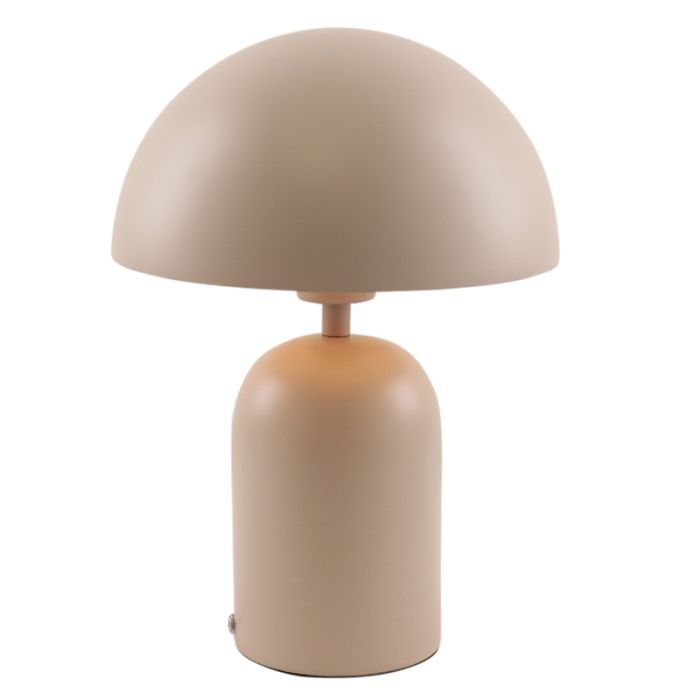 Modern table lamp pink, Isha, with switch