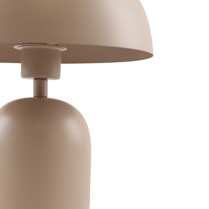 Modern table lamp pink, Isha, with switch