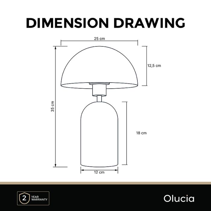 Modern table lamp pink, Isha, with switch