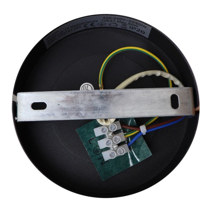 Modern ceiling light black, Rinke