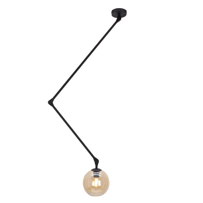 Modern ceiling light black, Giada