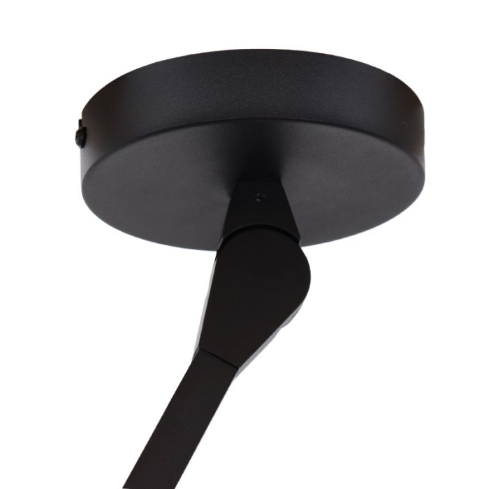 Modern ceiling light black, Giada