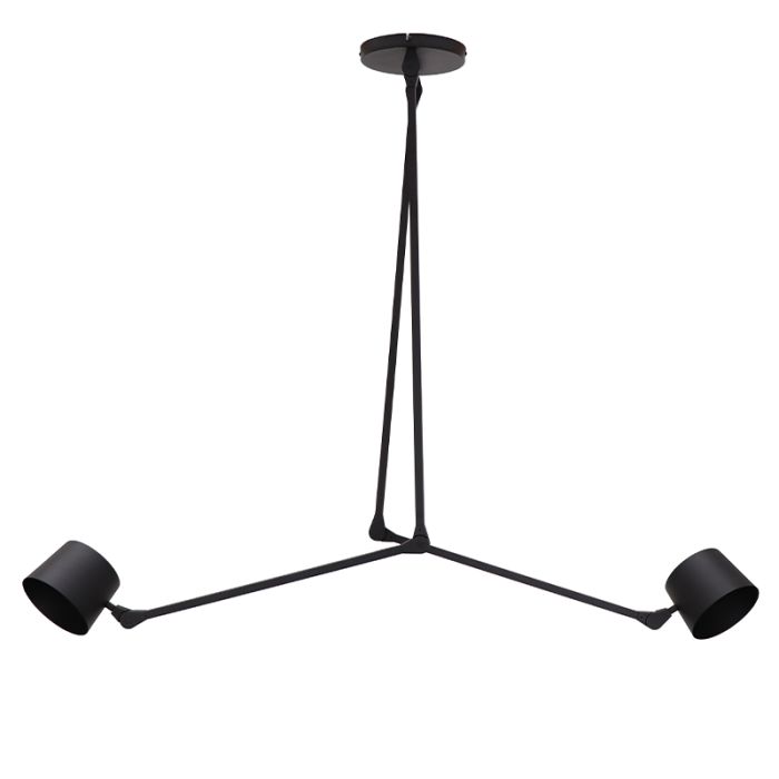 Modern ceiling light black, Rinke