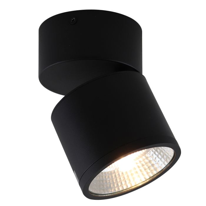 Modern ceiling spotlight black, Thomas