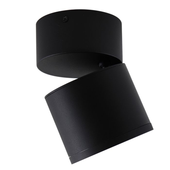 Modern ceiling spotlight black, Thomas