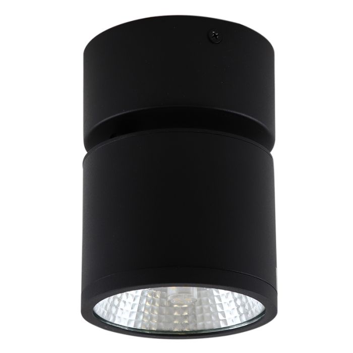 Modern ceiling spotlight black, Thomas