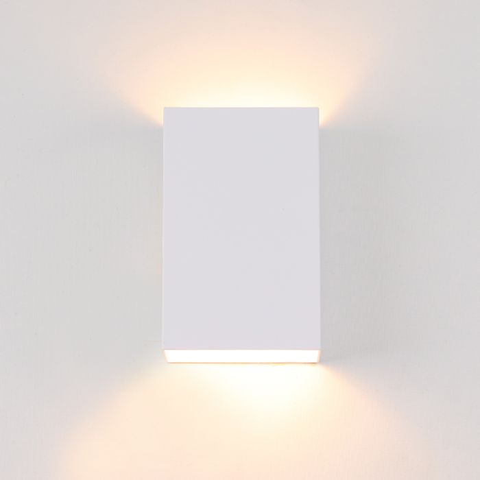 Modern wall light white, Perry