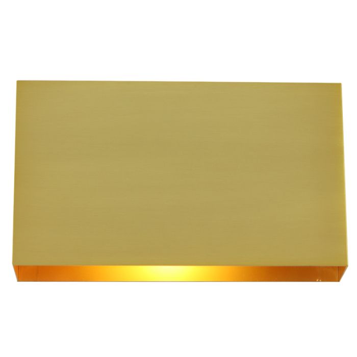 Modern wall light brass, Perry