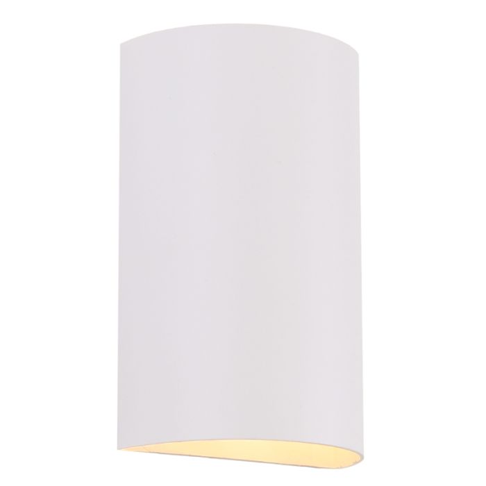 Modern wall light white, Perry