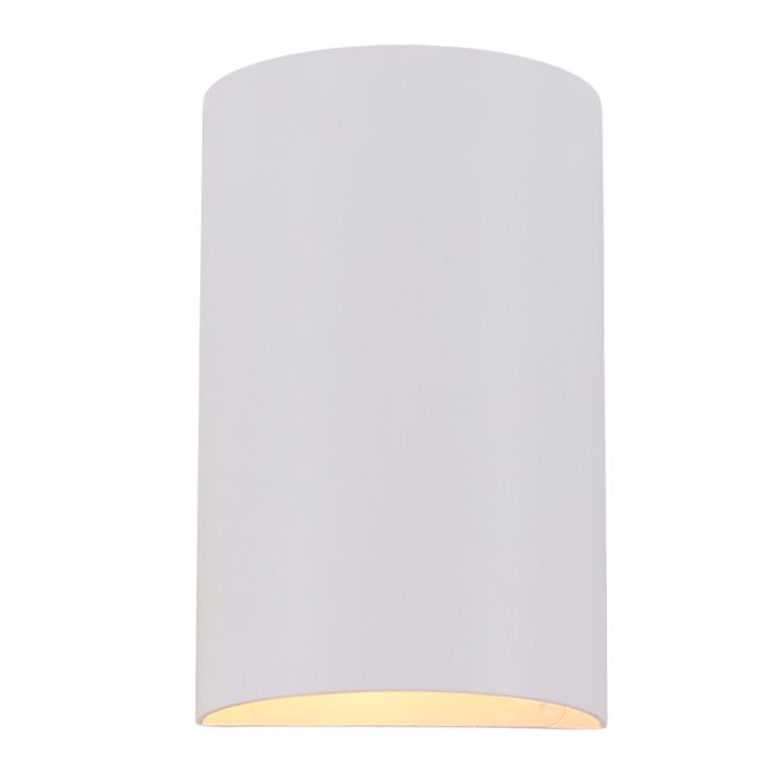 Modern wall light white, Perry