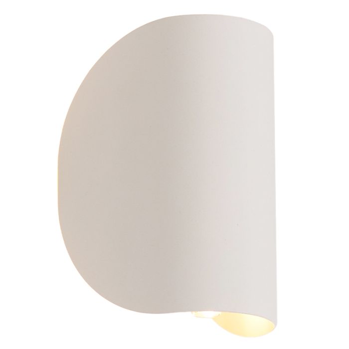 Modern wall light white, Salomon