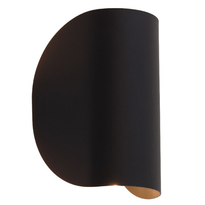 Modern wall light black, Salomon